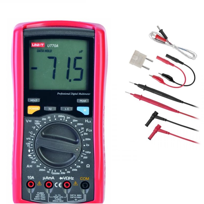 Измервателен уред мултицет UT70A UNI-T