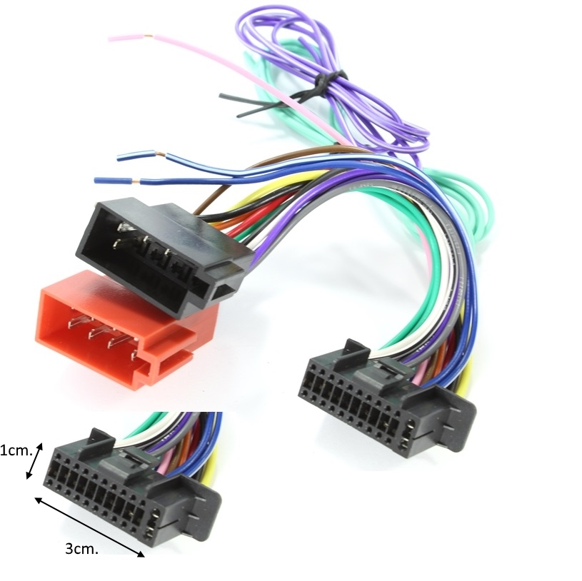 Кабел, букса за авто радио KENWOOD DNX, DDX, KVT/ISO