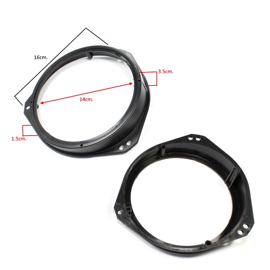 Фланци за говорители OPEL, BMW, RENAULT, NISSAN,16.5cm.2бр.
