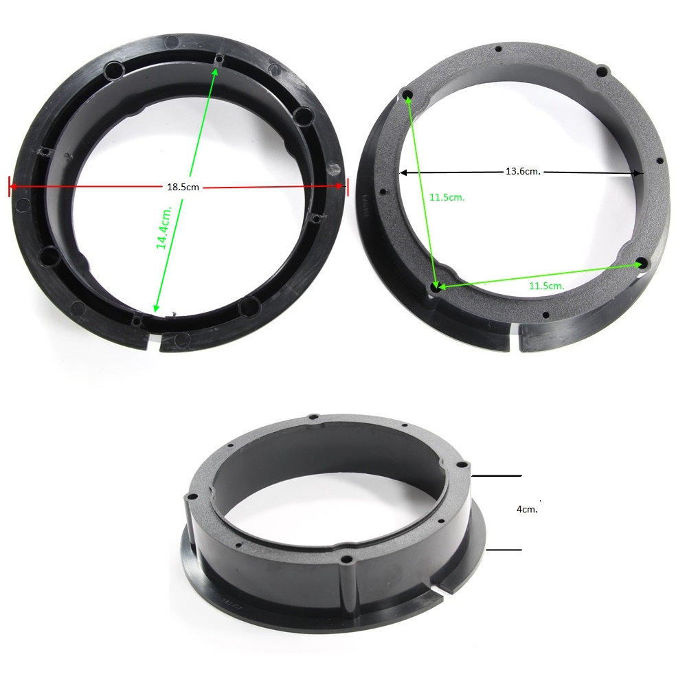 Фланци за говорители VW, GOLF IV, Passat B5/B5.5, Polo, Seat, Skoda
