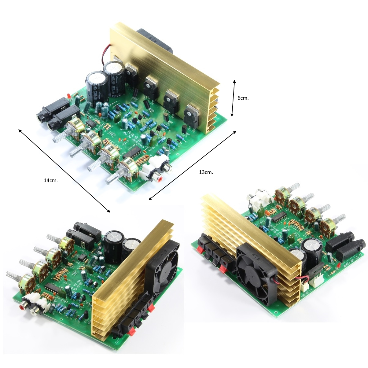 Кит платка усилвател 2X100W