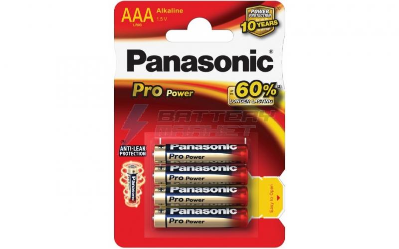 Алкална батерия AAA LR03 1.5V ALKALINE PANASONIC 1бр.