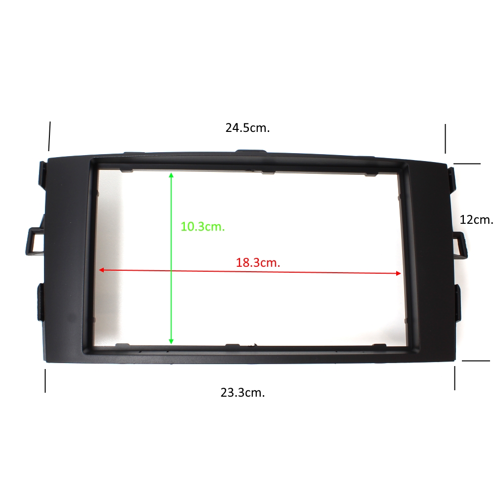 Рамка за мултимедия 2 DIN TOYOTA AURIS 2007-2012
