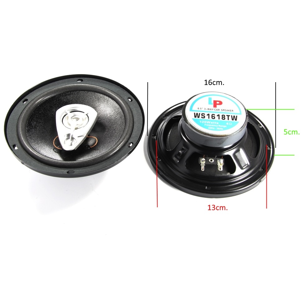 Говорител за автомобил WS1618TW 6" 4ohm. 1бр.