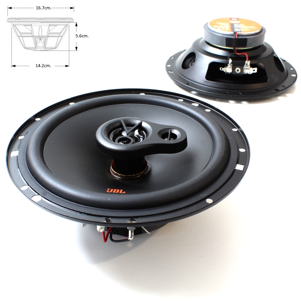 Говорители за автомобил JBL STAGE 2 634 165 6.5" 16.5cm. комплект 2бр.