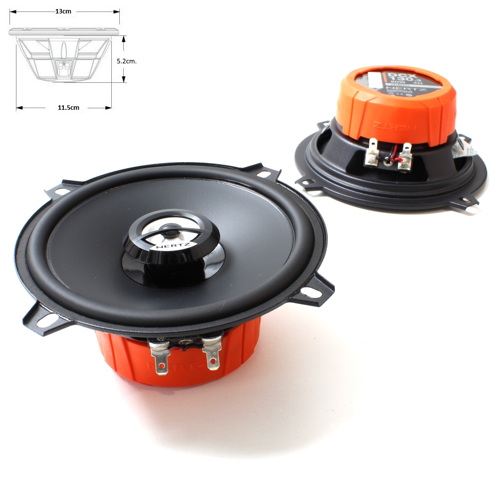 Говорители за автомобил HERTZ DCX-130.3 5" 13cm. 2бр.
