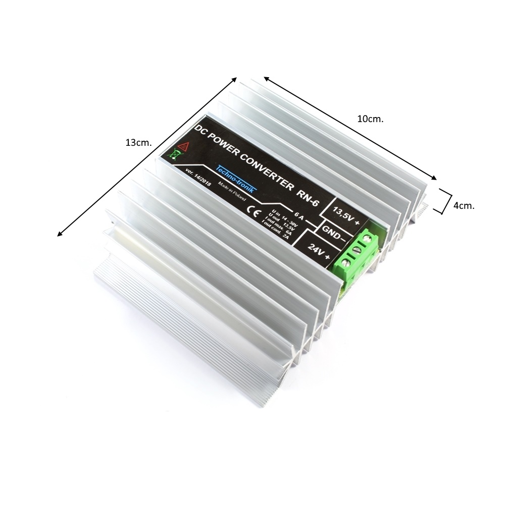Преобразувател конвертор 24V-12V 6A