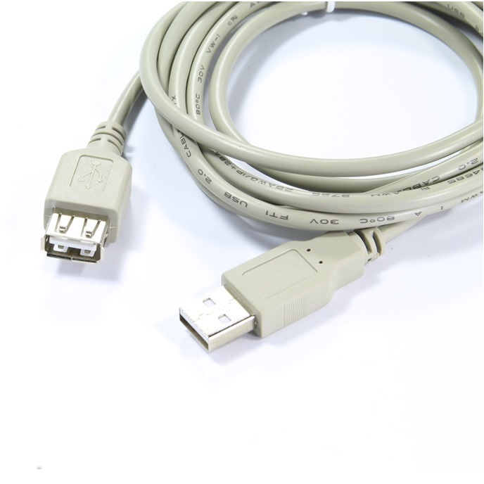 Кабел USB/USB женско 5m.