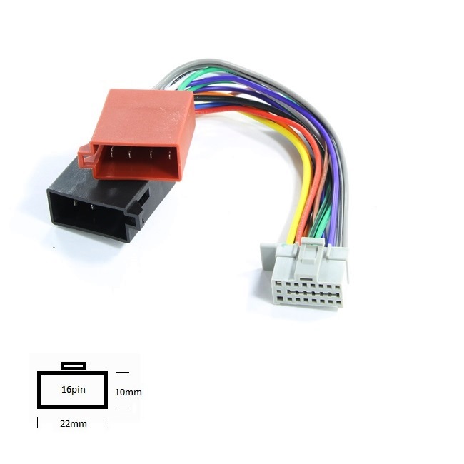 Конектор букса за автомобилно радио PANASONIC CQ-RDP123