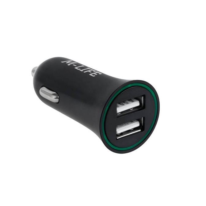 Зарядно за автомобил камион USB x2 12V-24V/5V 2.1A