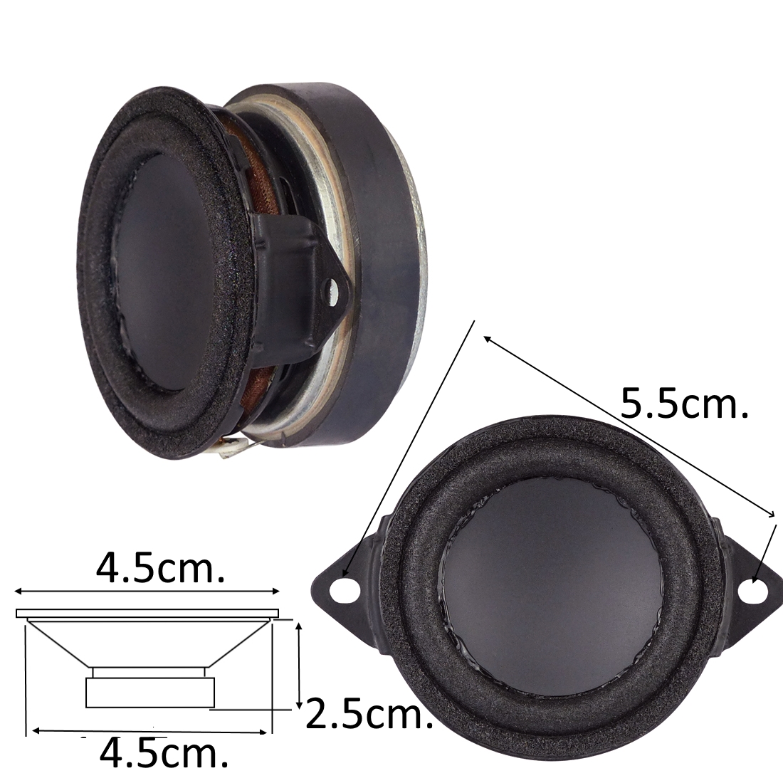 Нискочестотен басов говорител 4.5cm. 4ohm. MINI BASS