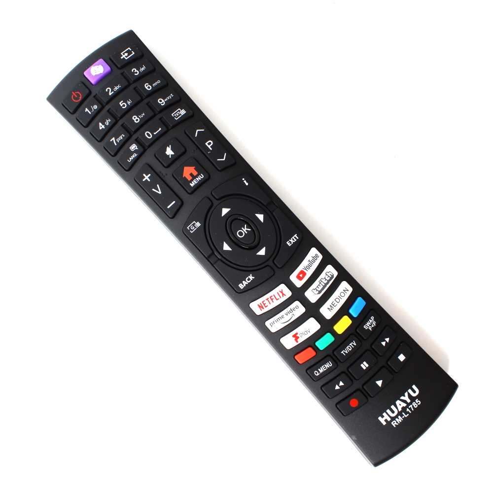 Универсално дистанционно за телевизор, VESTEL, FINLUX, JVC, TELEFUNKEN, HITACHI, RM-L1785 HUAYU