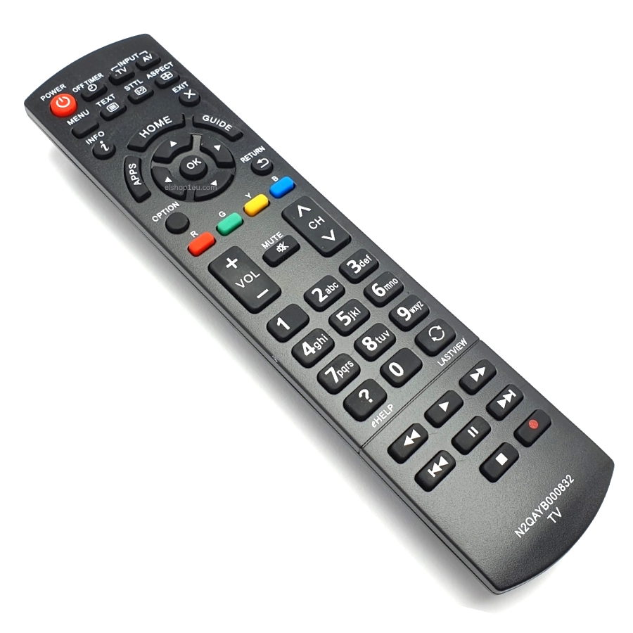 Дистанционно за телевизор PANASONIC, N2QAYB000829/830/832