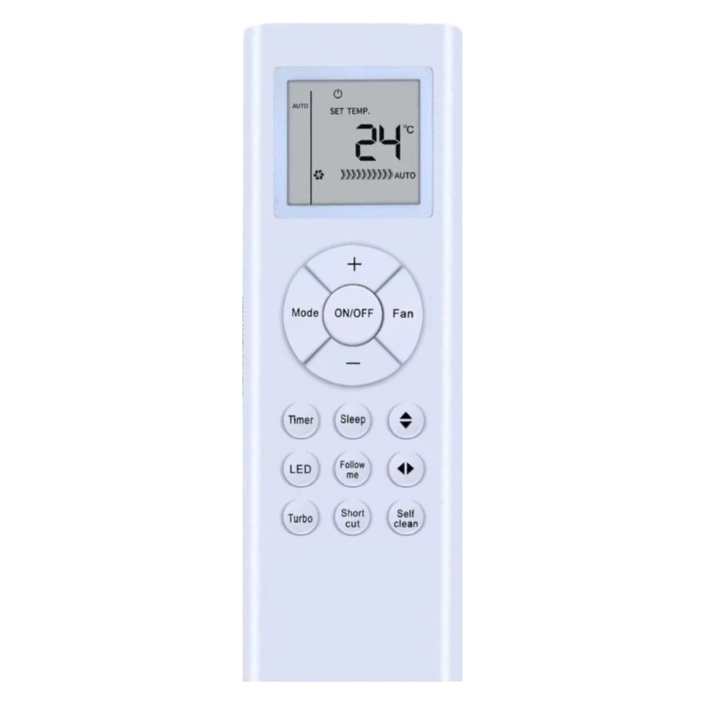 Дистанционно за климатик RG66, MIDEA, HYUNDAI, KAISAI