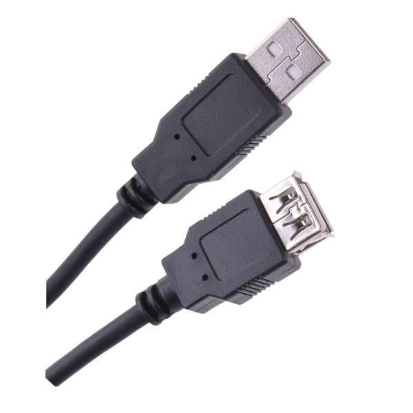 Кабел USB/USB женско 1m ECOLINE
