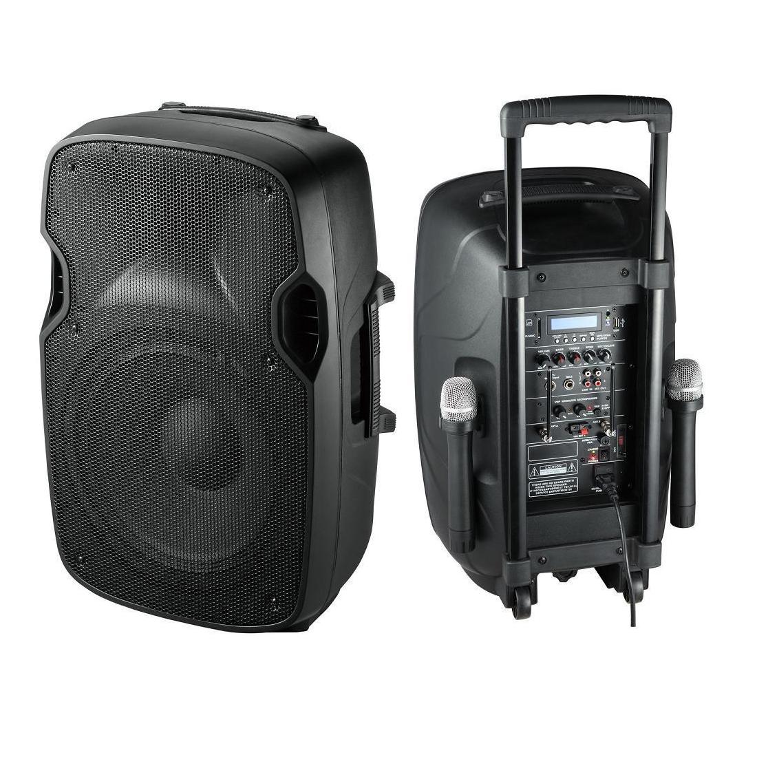 Тонколона с усилвател и акумулатор 12" FM/SD/BLUETHOOT/USB 2112 AUS-CB